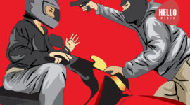 Ilustrasi Pencurian Sepeda Motor. Dok. Hello.id/Rifai Azhari)
