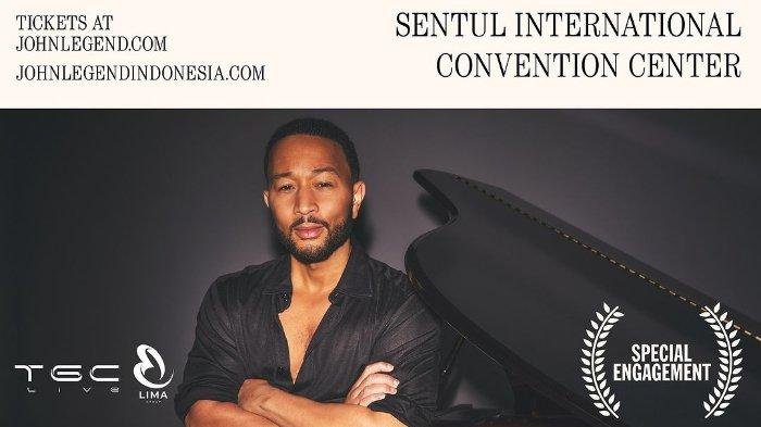 John Legend Hadir di Sentul pada 6 Oktober 2024: Harga Tiket, Kategori, dan Cara Pembelian Tiket Terbaru