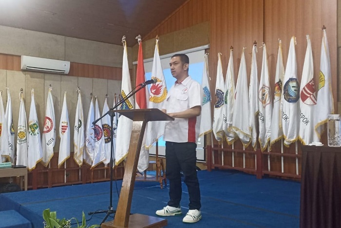 Rapat Kerja (Raker) Komite Olahraga Nasional Indonesia (KONI) Kota Depok Tahun 2024. (Dok. Wido)