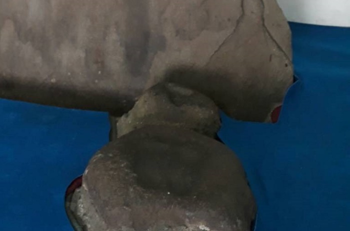 Prasasti Batutulis. (Instagram.com @ibrahimaaskr)

