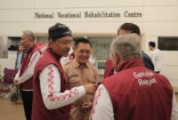 Peluncuran Sekolah Rakyat (SR) tingkat SLTP di Sentra Terpadu Inten Soewono (STIS) Cibinong, Kabupaten Bogor. (Dok. Istimewa)