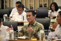 Menteri Pertanian Andi Amran Sulaiman saat Rapat Kerja Komisi IV DPR RI. (Dok. Kementan)