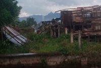 Kerusakan rumah warga akibat cuaca ekstrem di Kabupaten Karo, Sumatra Utara, (Dok. BPBD Kabupaten Karo)