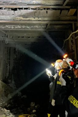 Tim Puslabfor Bareskrim Olah TKP Kebakaran dan Insiden Asap di Area Underground Mining PT Antam UBPE Pongkor